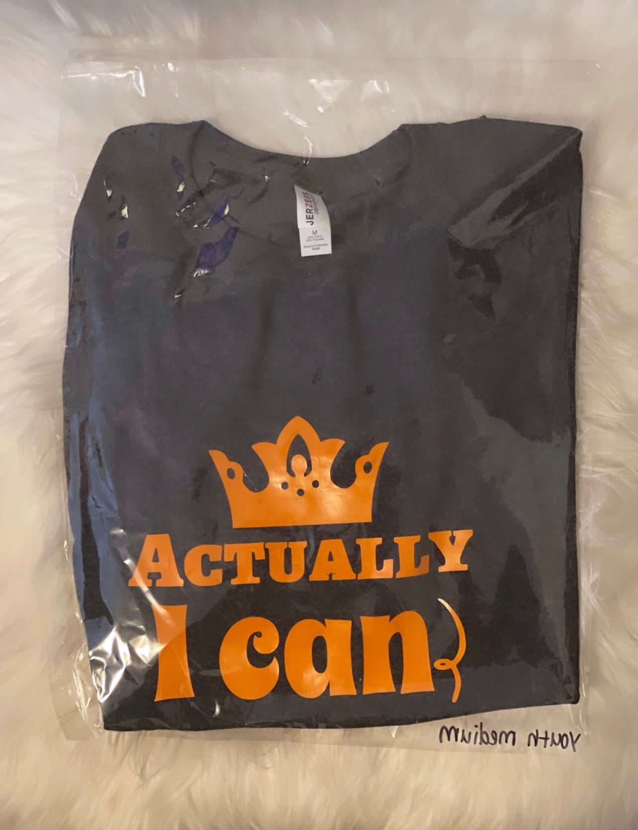 ACTUALLY I CAN YOUTH T-SHIRT