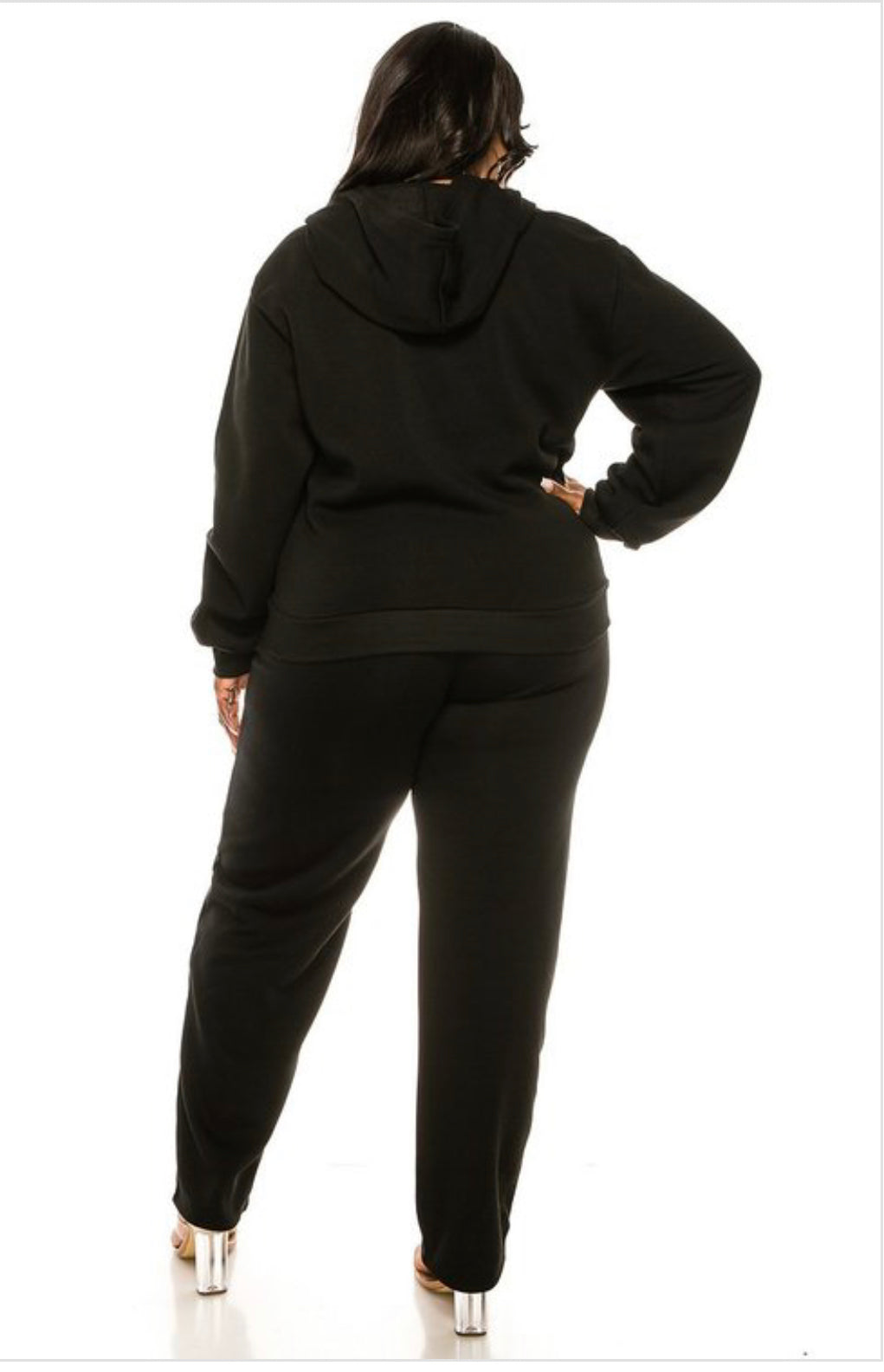 ON THE MOVE Plus size Jogging set