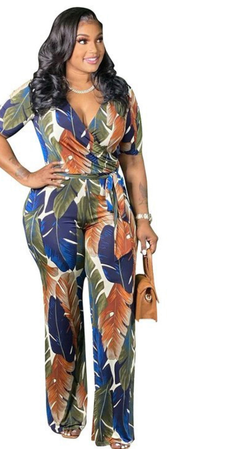 YES Plus Size Jumpsuit