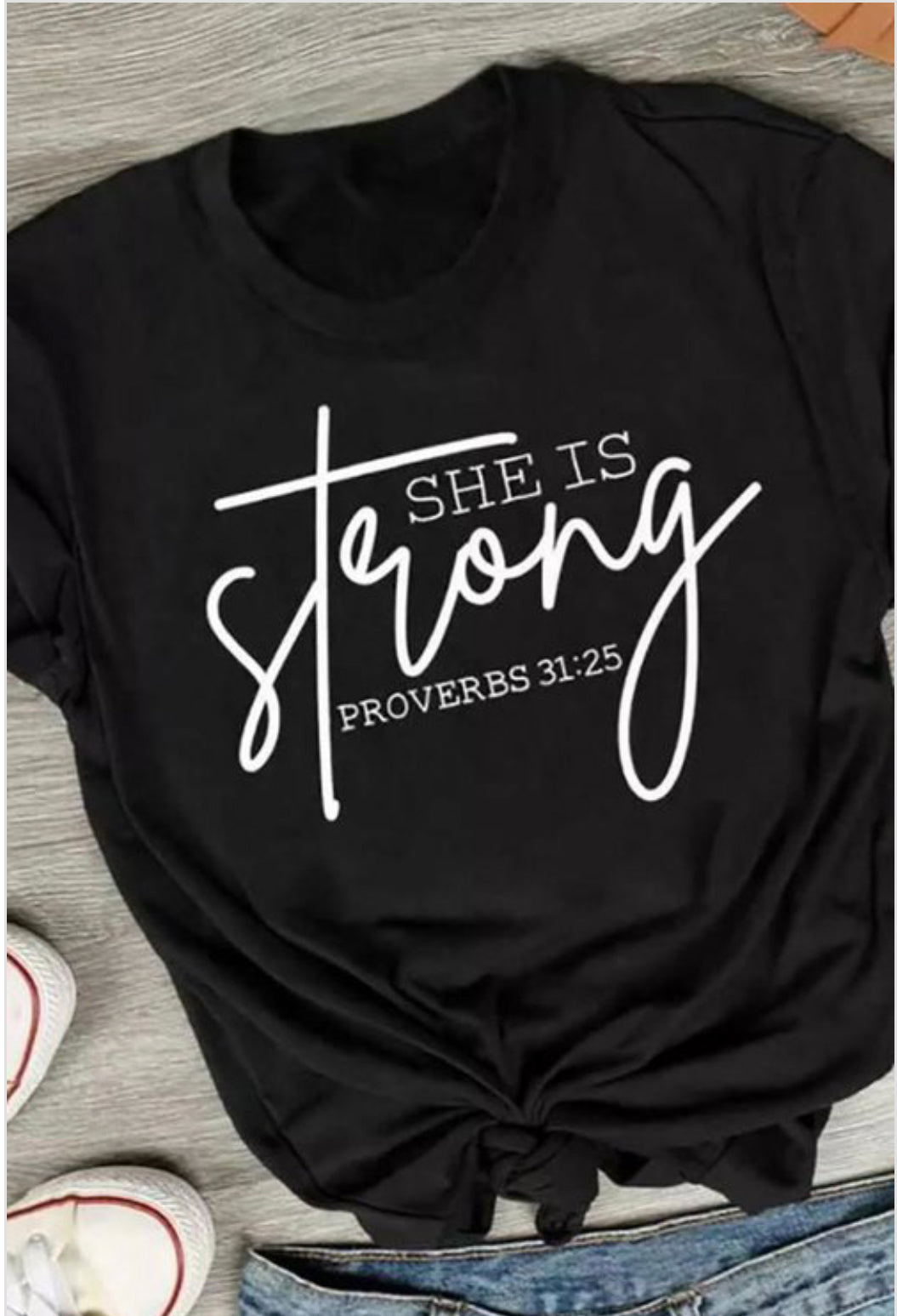 CROWNED STRONG T-SHIRT